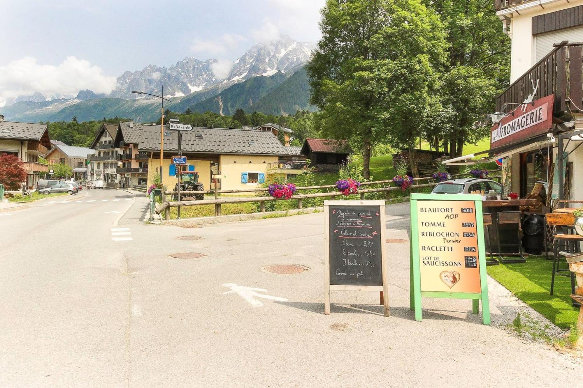 Bellevarde Apt - Newly Renovated - Central - Beside Tmb Start/End Les Houches Eksteriør billede