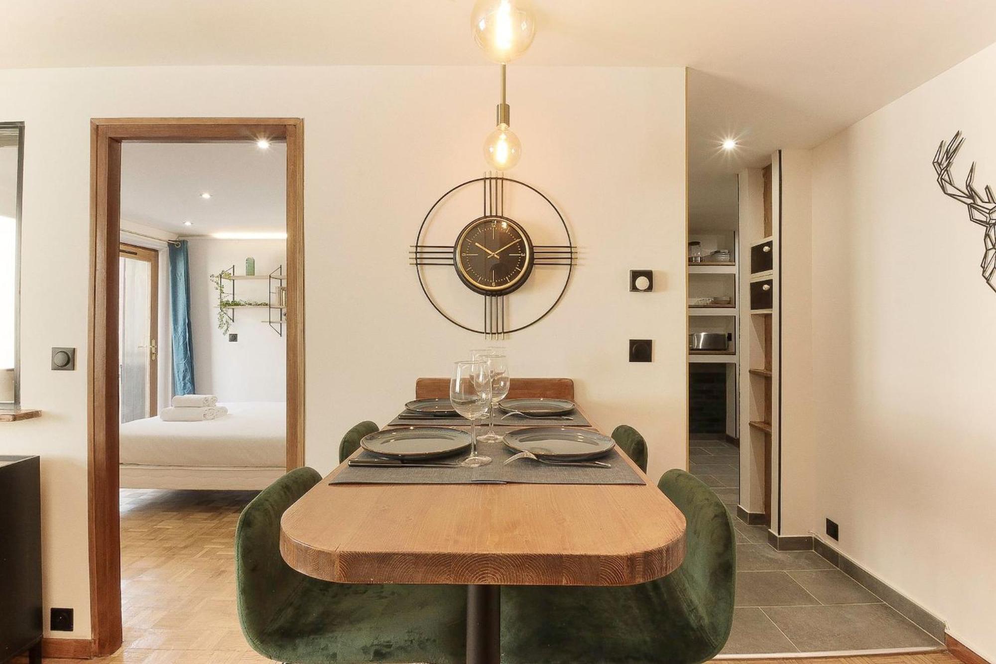 Bellevarde Apt - Newly Renovated - Central - Beside Tmb Start/End Les Houches Eksteriør billede