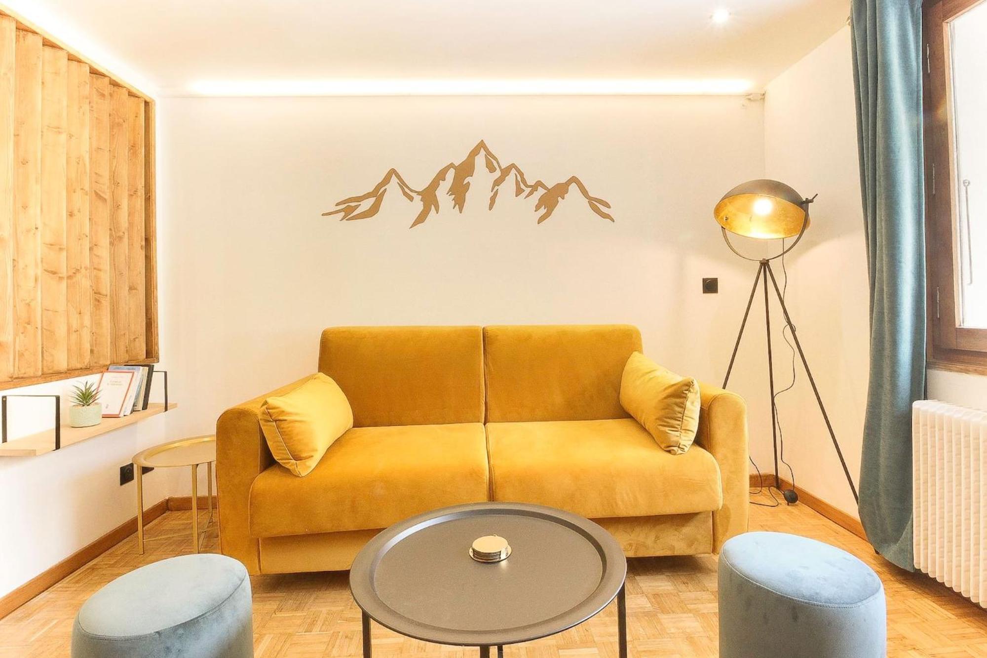 Bellevarde Apt - Newly Renovated - Central - Beside Tmb Start/End Les Houches Eksteriør billede